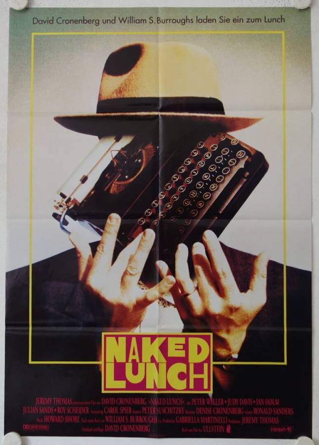 Naked Lunch original release german movie poster
